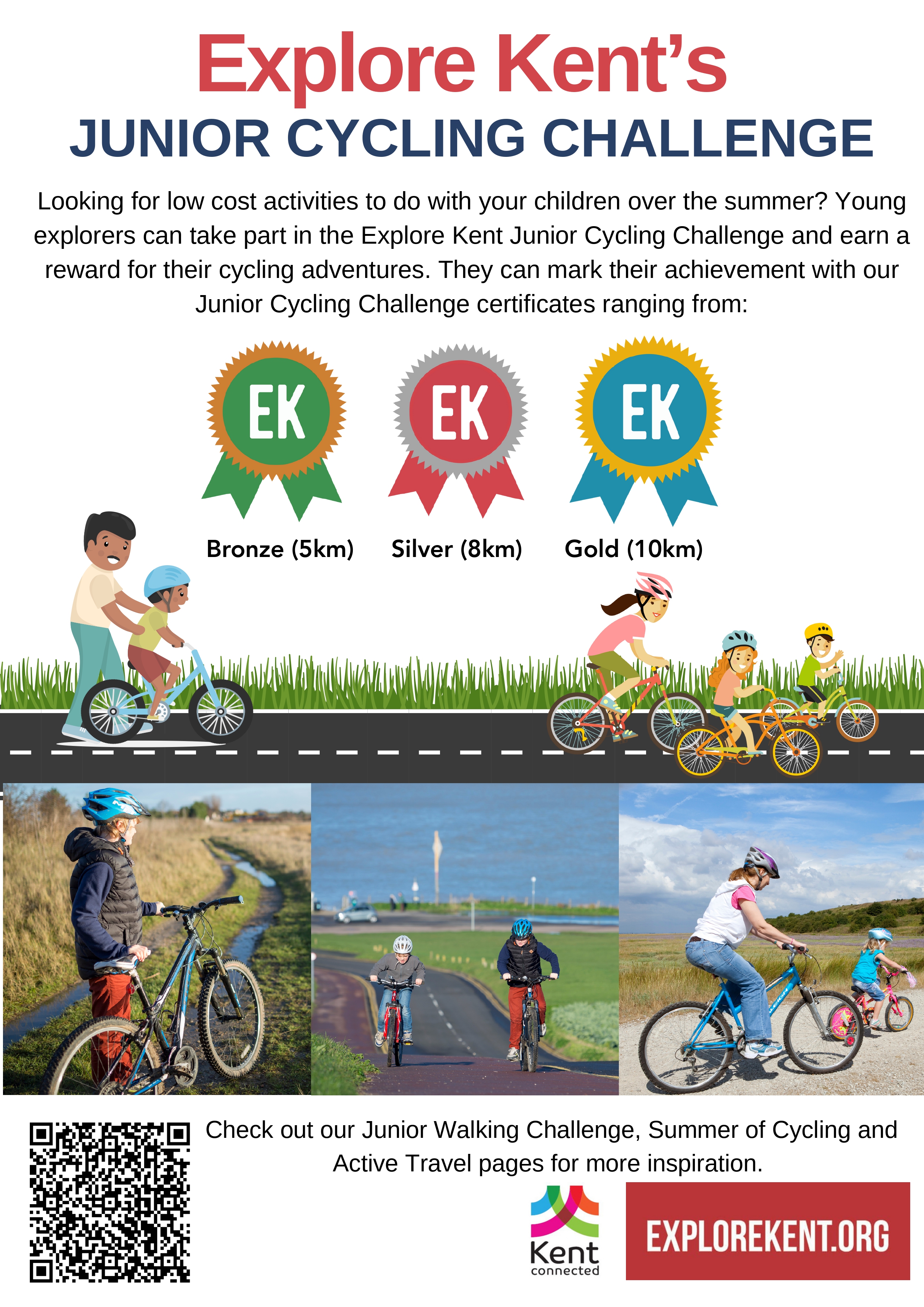 Explore Kent Junior Cycling Challenge
